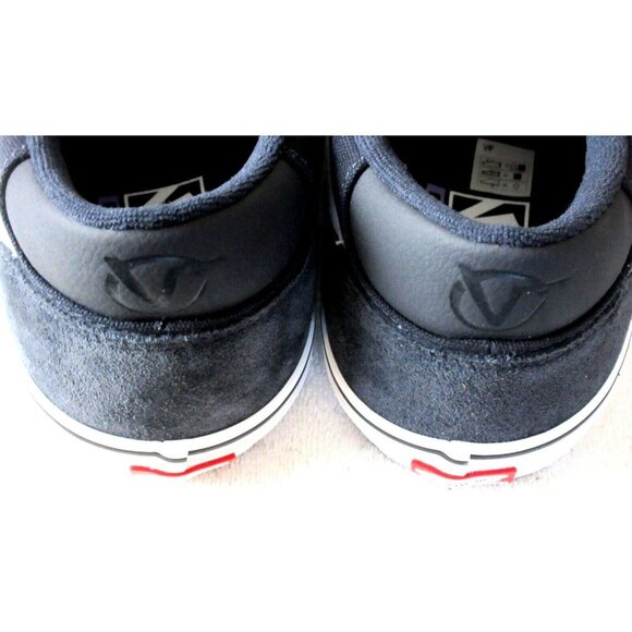 Vans Men's Rowan Zorilla Dark Navy White Suede Canvas Skate Shoes sizes NIB - Picture 5 of 5